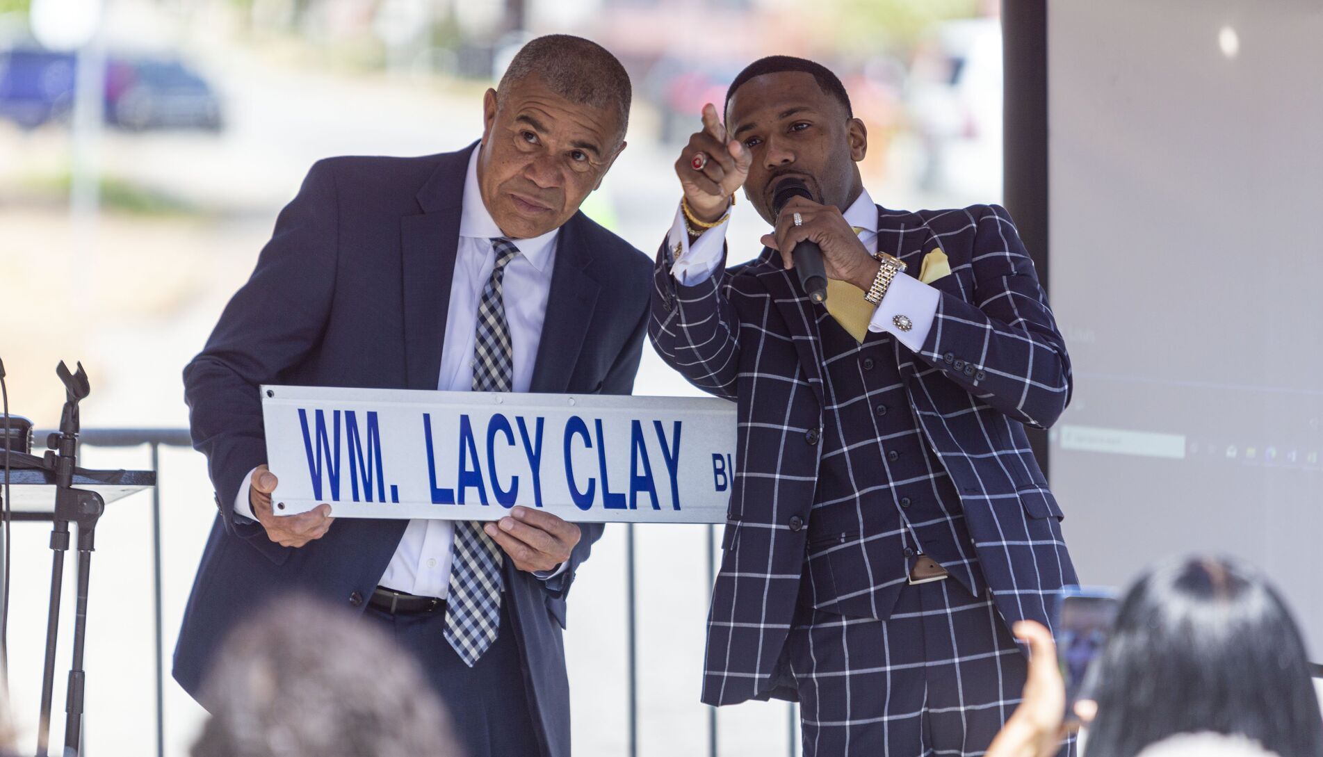 Road renamed honorarily after former U.S. Rep. William Lacy Clay
